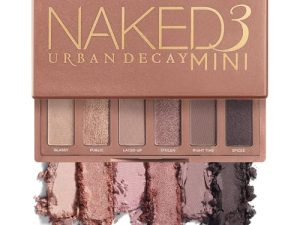Urban Decay Naked Mini Eyeshadow Palette - Richly Pigmented & Ultra Blendable Mattes and High-Shine Shimmers - Up to 12 Hour Wear - Perfect for Travel