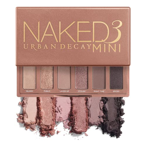 Urban Decay Naked Mini Eyeshadow Palette - Richly Pigmented & Ultra Blendable Mattes and High-Shine Shimmers - Up to 12 Hour Wear - Perfect for Travel Urban Decay Naked Mini Eyeshadow Palette - Richly Pigmented & Ultra Blendable Mattes and High-Shine Shimmers - Up to 12 Hour Wear - Perfect for Travel