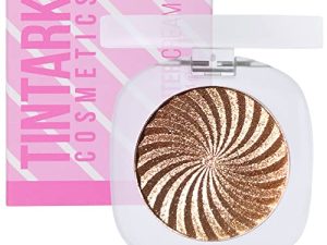 TINTARK Cream Highlighter Compact for Face Eye Cheek Body