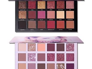 2Pcs UCANBE Twilight Dusk + Aromas Nude Eyeshadow Palette Makeup Set