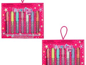 Expressions girl 14 Pc Fruity Flavored Lip Gloss Set