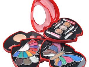 Red Double Heart Glamour Girl Makeup Color Kit by Cameo