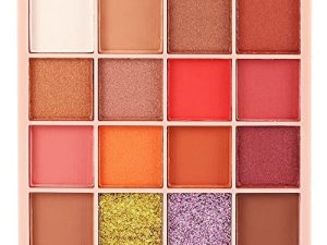 SUAKE 16 Colors Matte and Shimmer Eyeshadow Colorful Makeup Palette Pallets