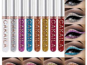 8 Colors Liquid Glitter Eyeliner Liquid Sets