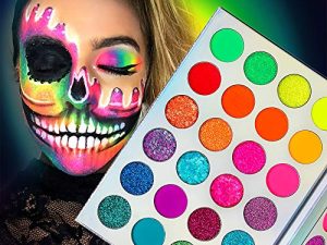 Neon Glitter Eyeshadow Palette Makeup
